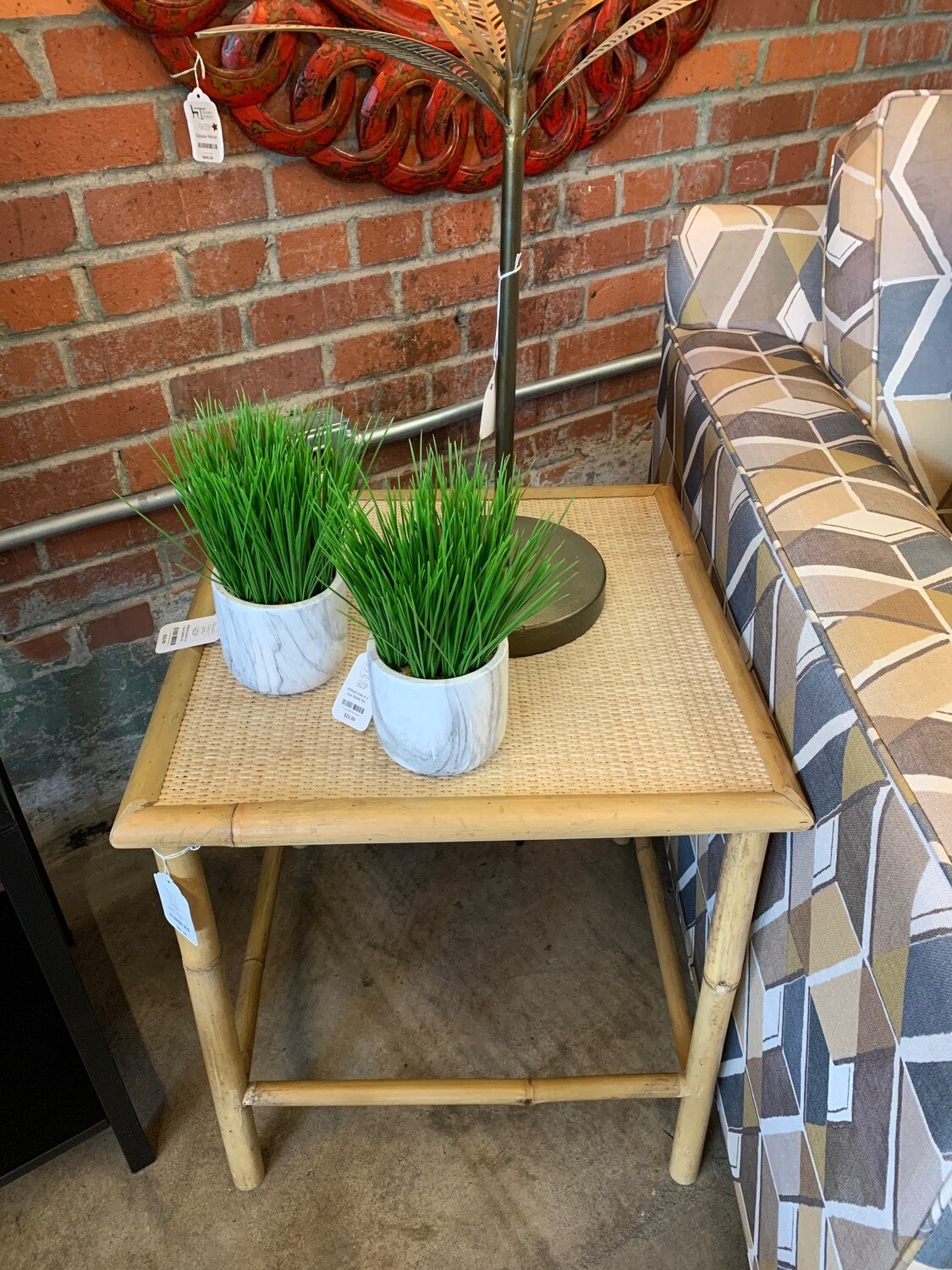 Square Nesting Bamboo Table - Lg Square Nesting Bamboo Table - Lg
