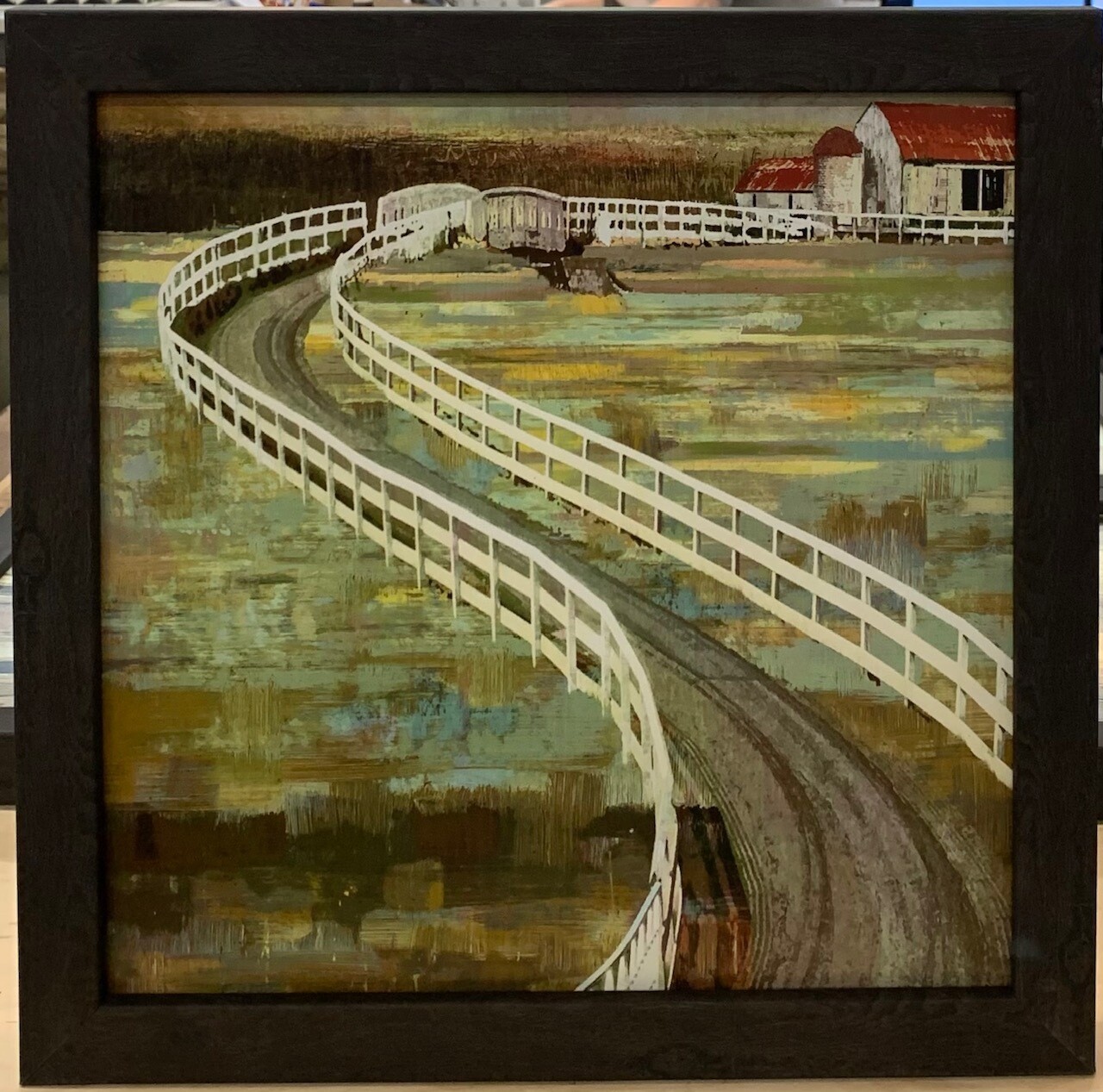 Mainland - Road 14"H x 14"W Mainland - Road 14"H x 14"W