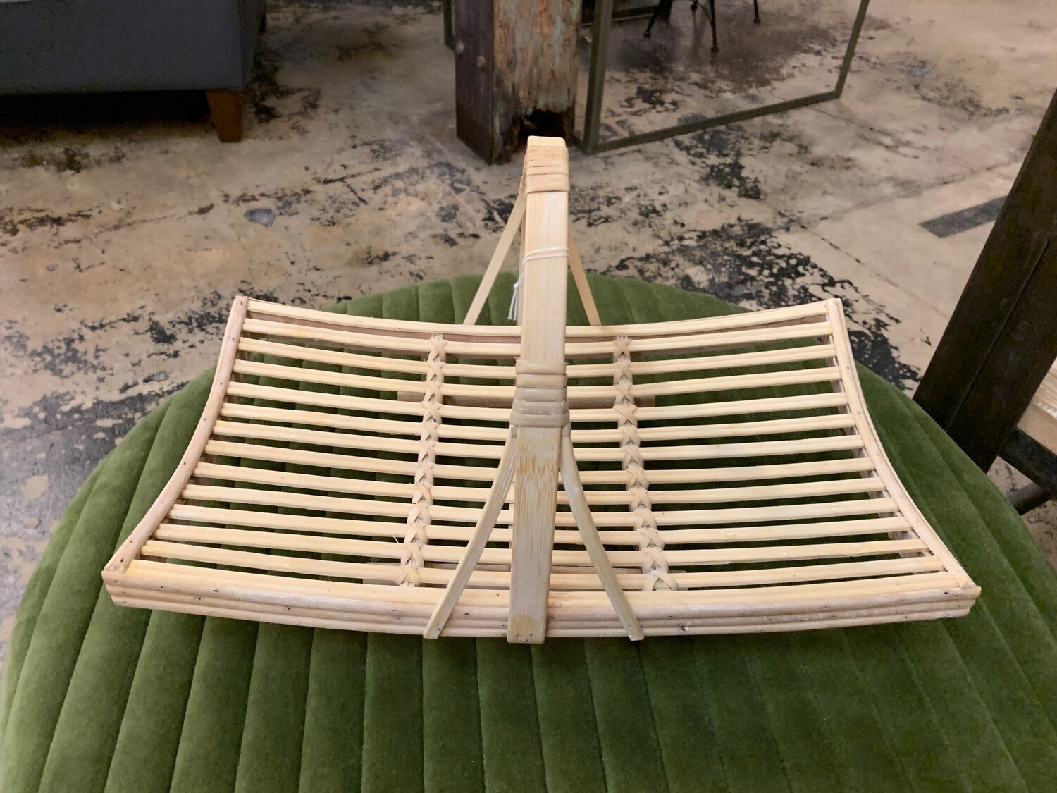 Bamboo Tray Basket - Sm Bamboo Tray Basket - Sm