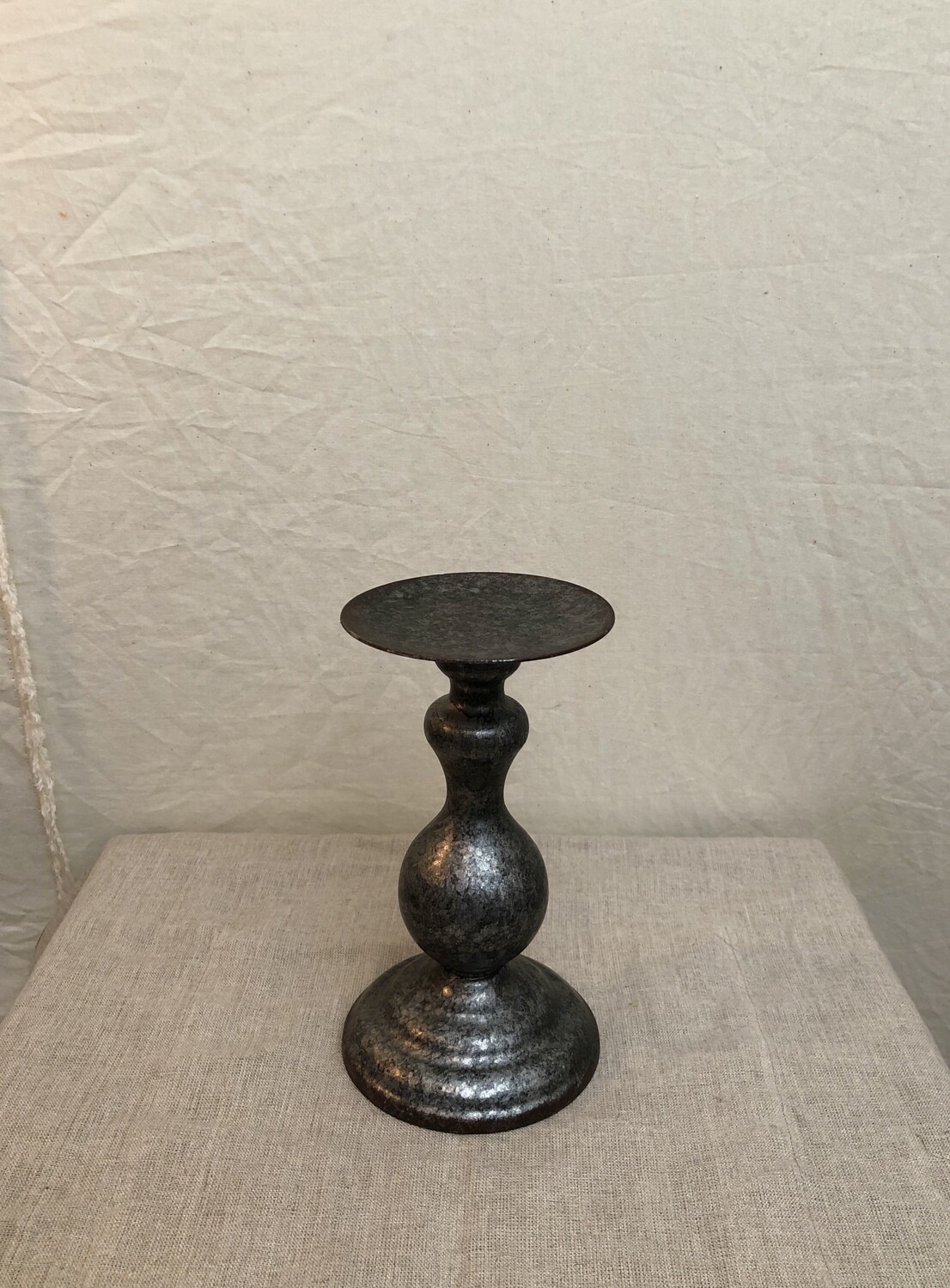 Galv Candleholder 8" Galv Candleholder 8"