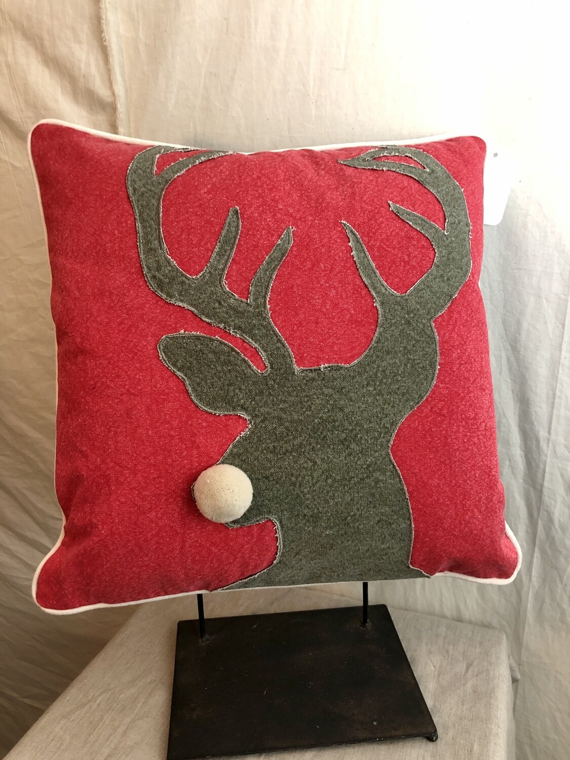 Reindeer Pillow RE/GR II 16" Reindeer Pillow RE/GR II 16"