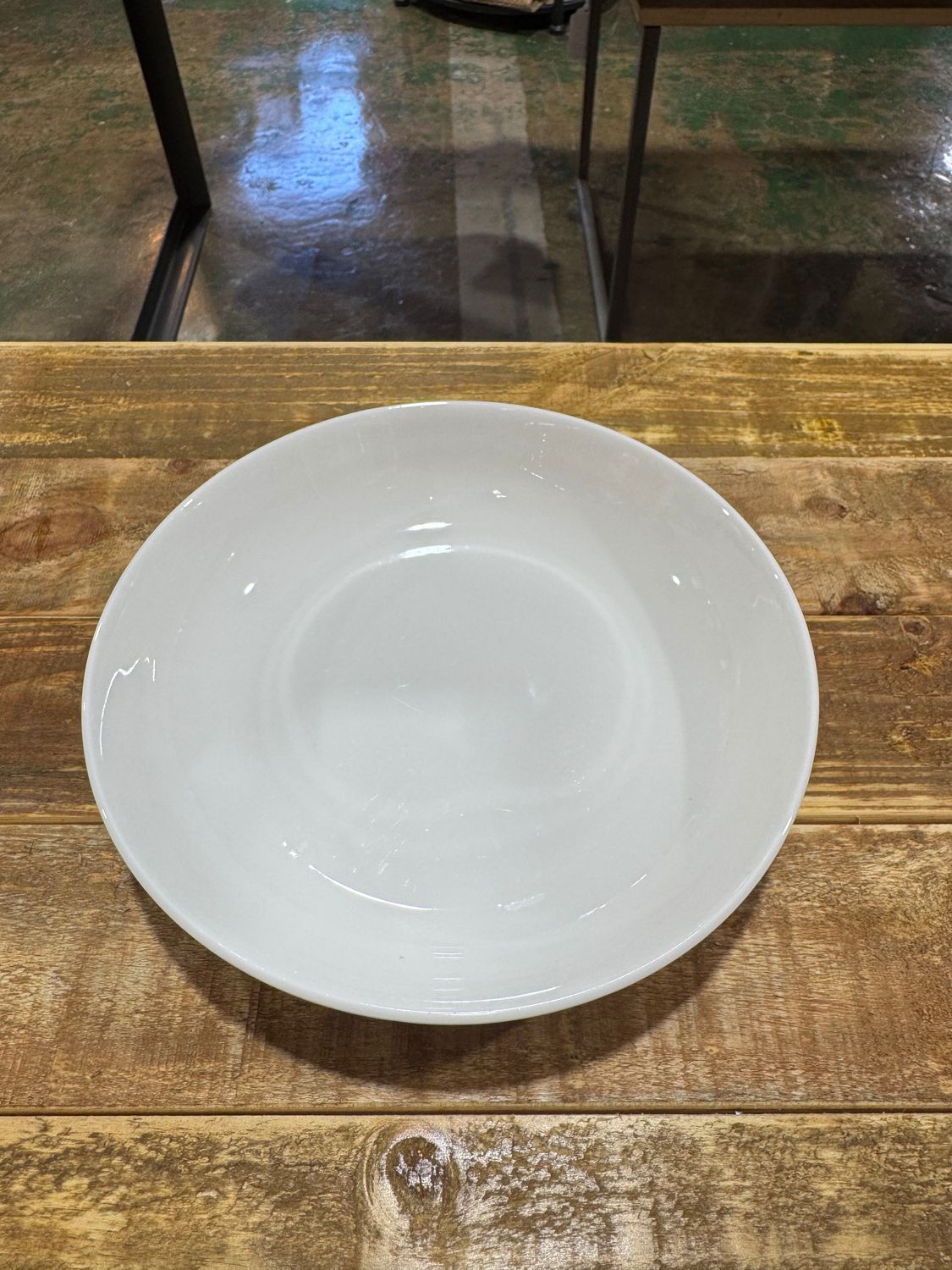 White Ceramic Pasta Bowl