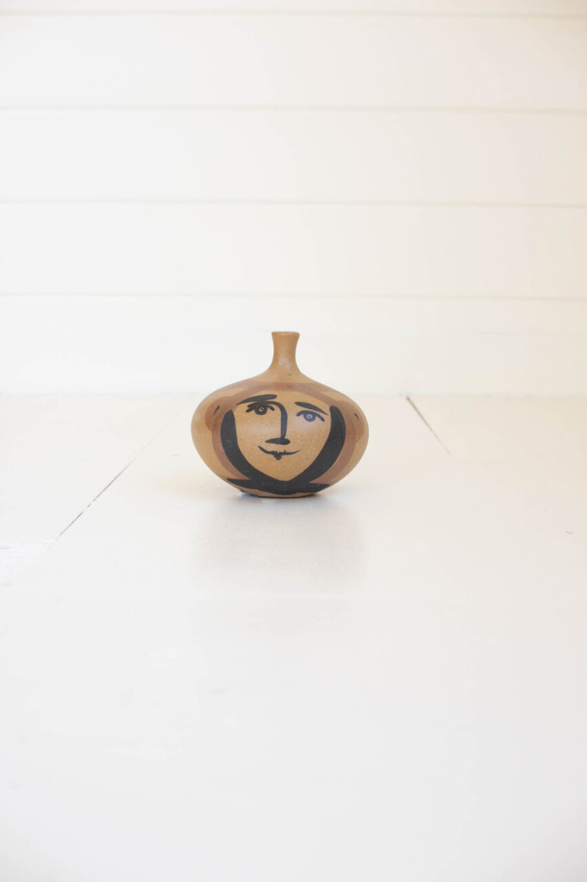 Ceramic Face Bud Vase Ceramic Face Bud Vase