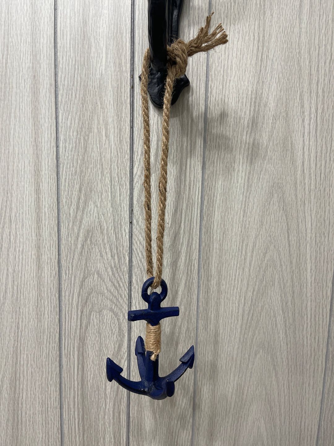Cast Iron Anchor w/Rope Cast Iron Anchor w/Rope