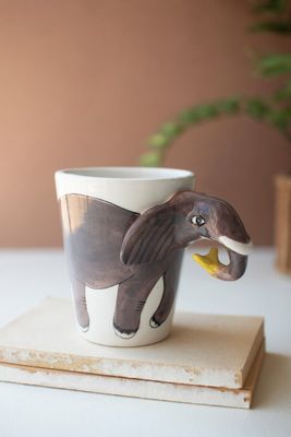 Ceramic Mug - Elephant