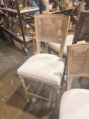 Camille Bar Stool - Washable White