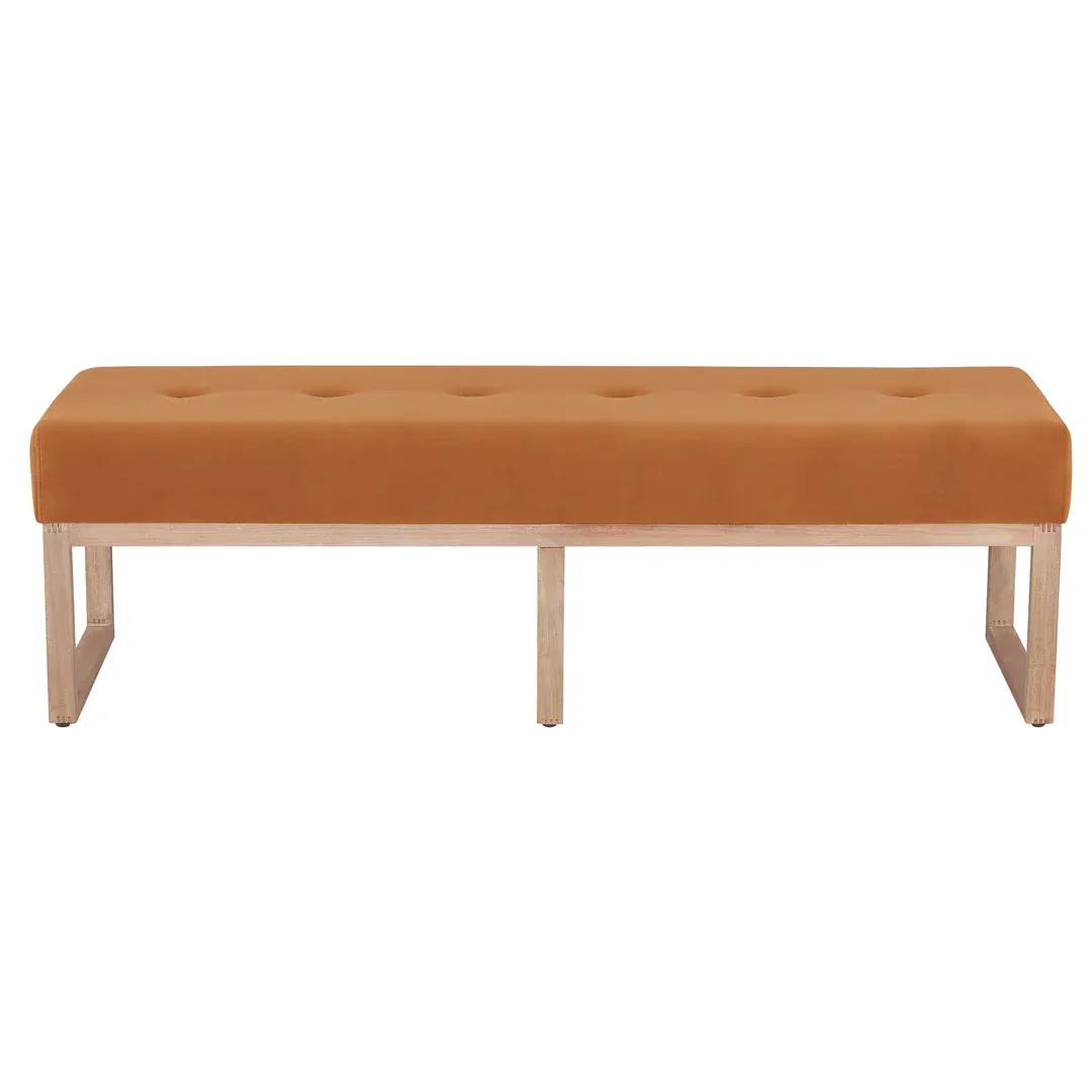 Lewis Bench - Goldenrod