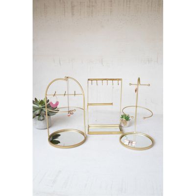 Tabletop Jewelry Stand w/Mirror Base II Tabletop Jewelry Stand w/Mirror Base II