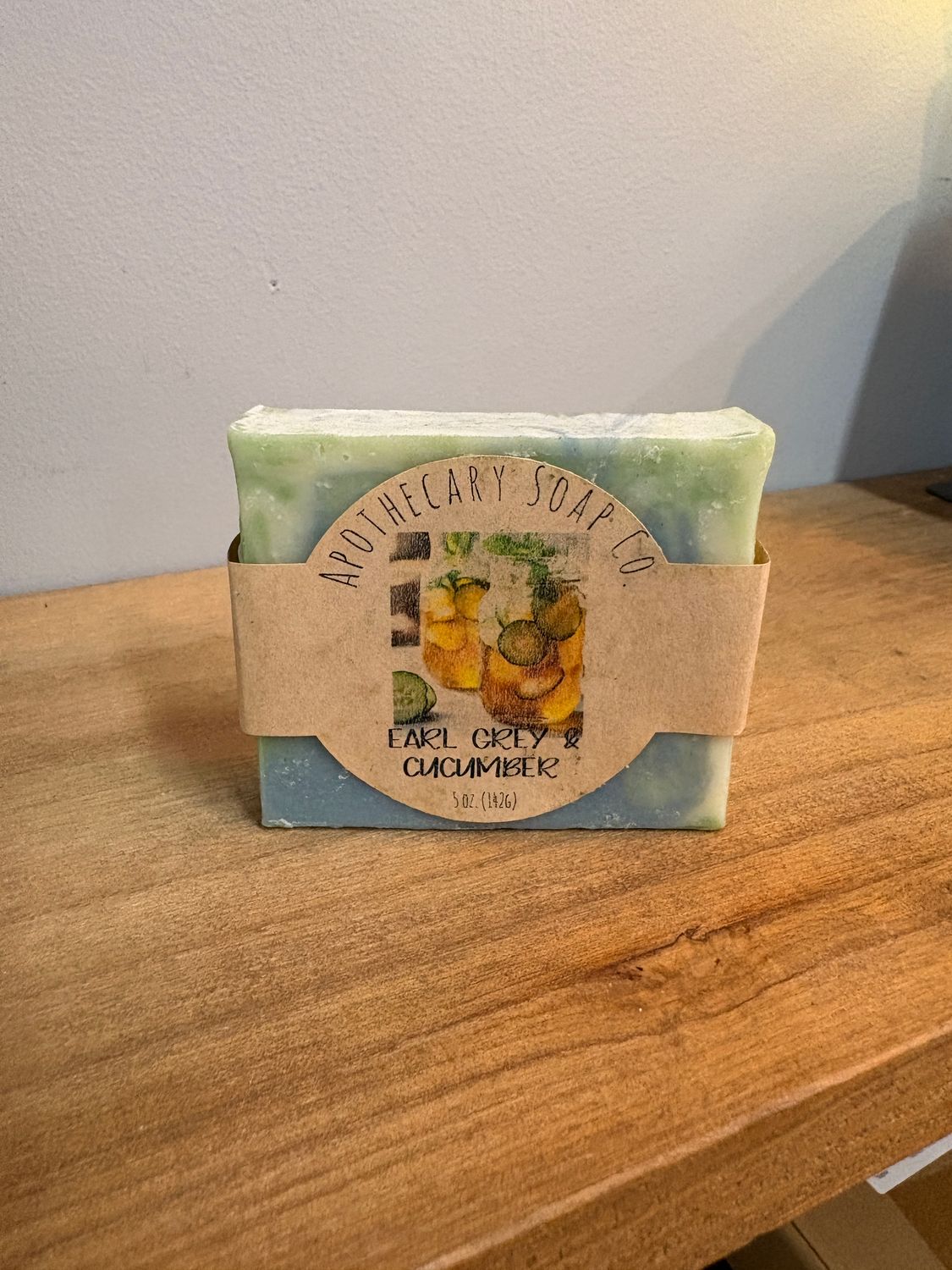 All Natural Soap - Earl Grey & Cucumber All Natural Soap - Earl Grey & Cucumber