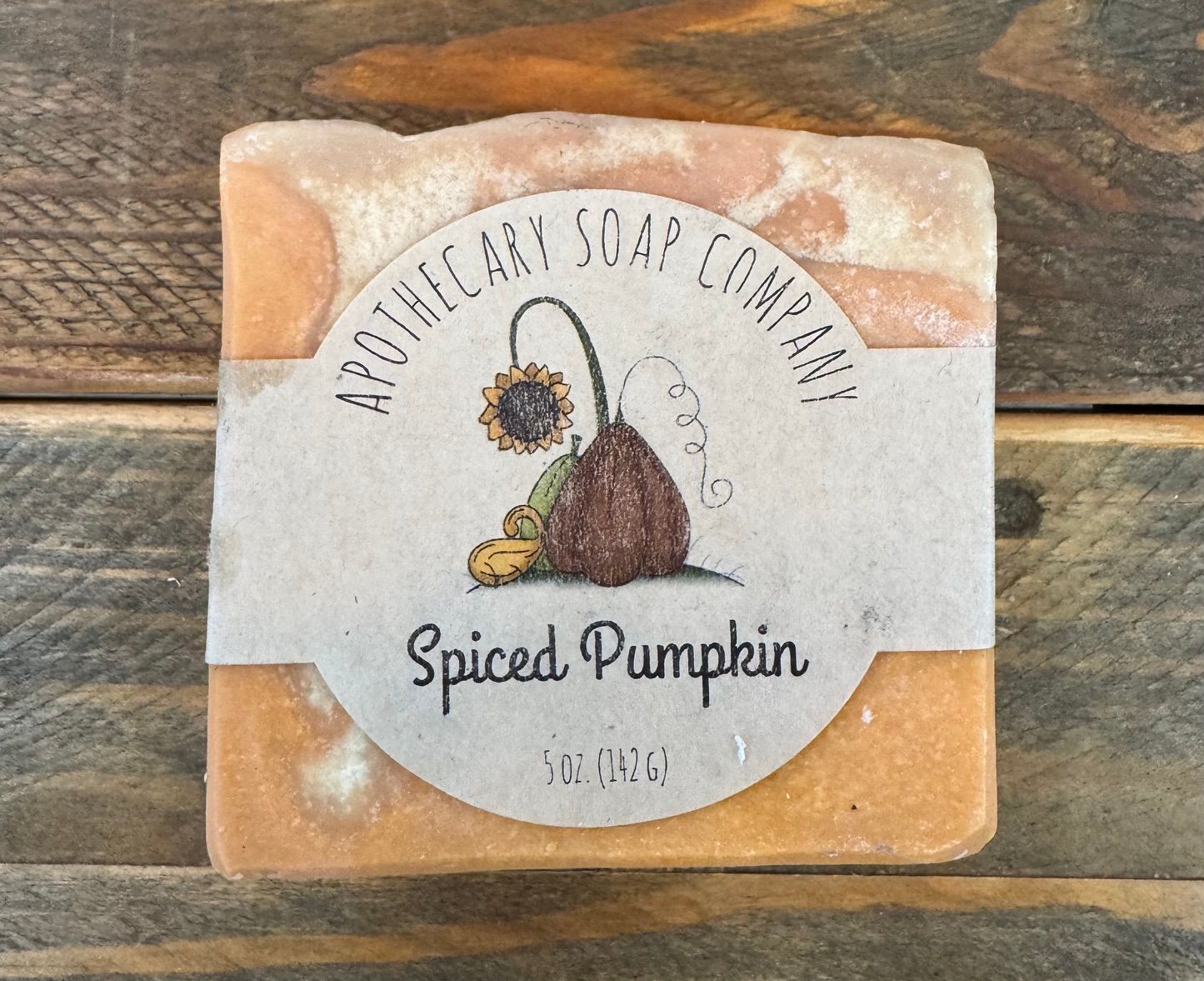 All Natural Soap - Spiced Pumpkin