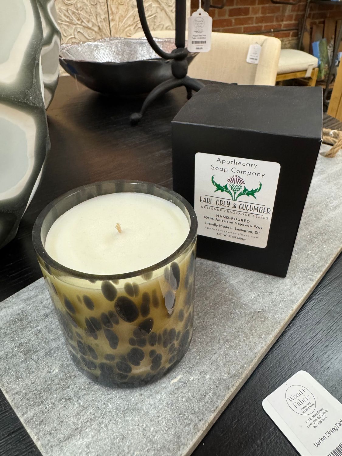 Earl Grey &amp; Cucumber - DFS 17oz Soy Candle