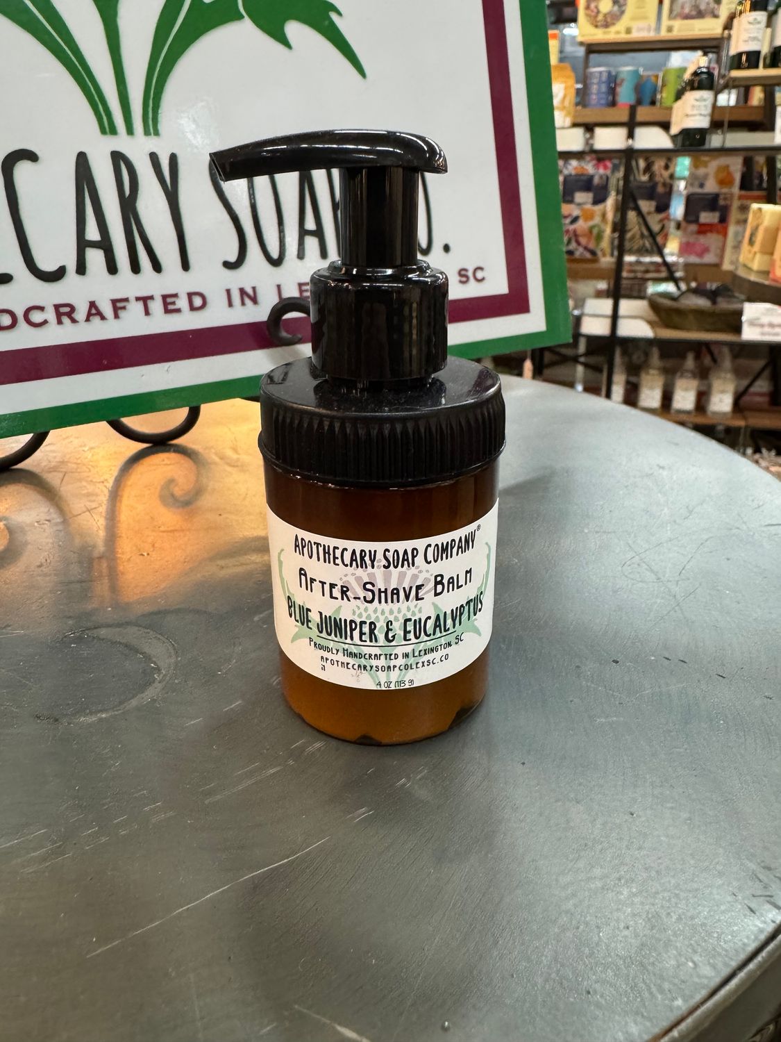 Face/Skincare - After Shave Balm - 4oz - Blue Juniper &amp; Eucalyptus