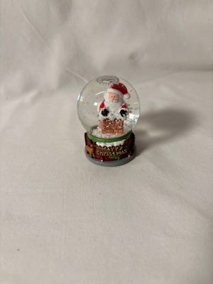 Mini Snow Dome 2.5" - Santa