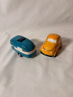 Magnetic Salt &amp; Pepper Shakers - Camper