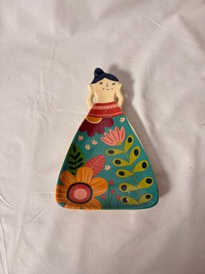 Reyna Trinket Tray - Blue Hair