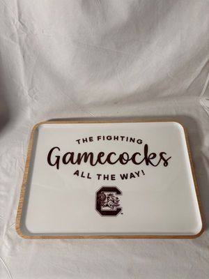 USC Spirit Mango Wood Tray Lg