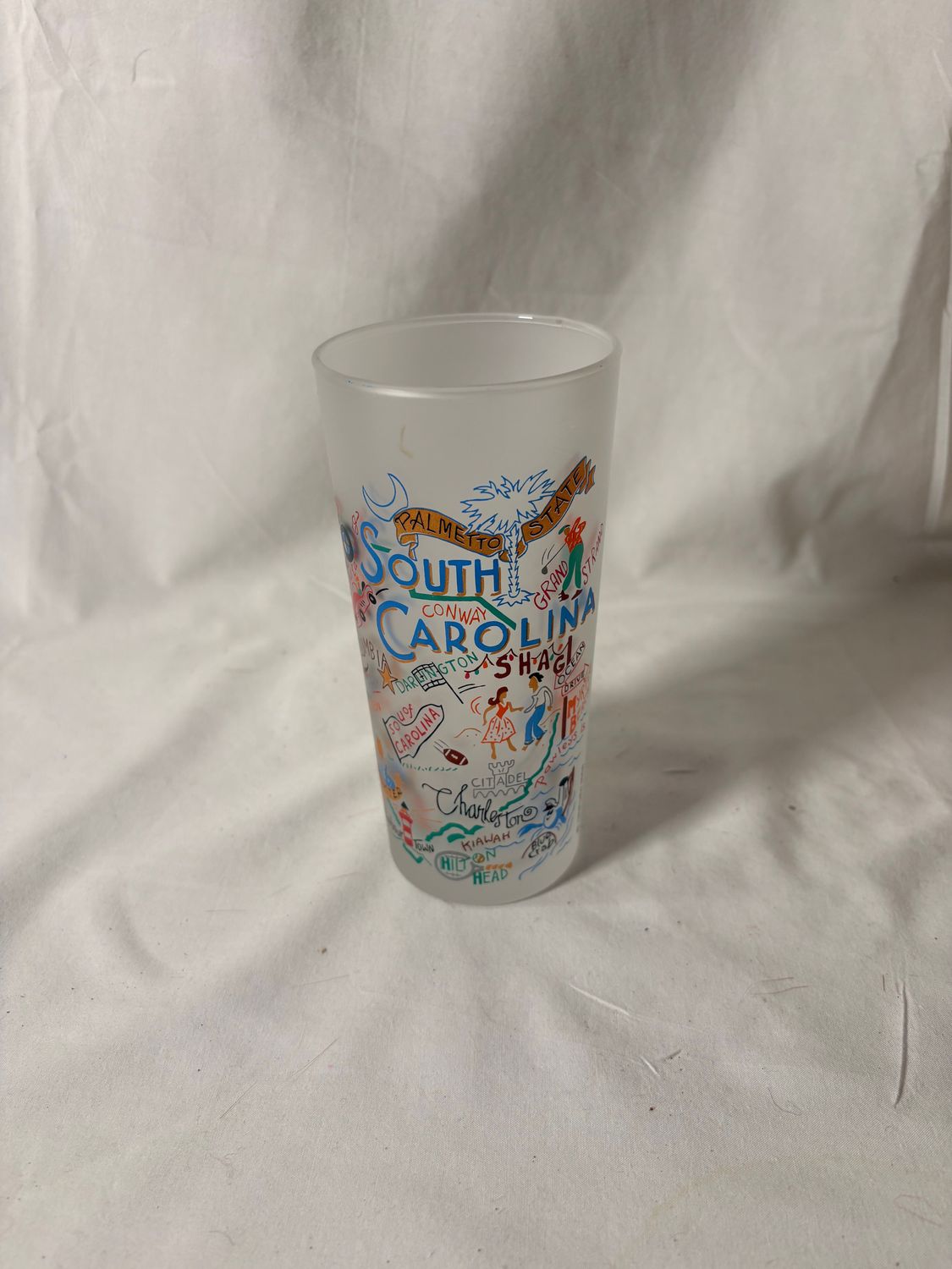 South Carolina Glass Cup