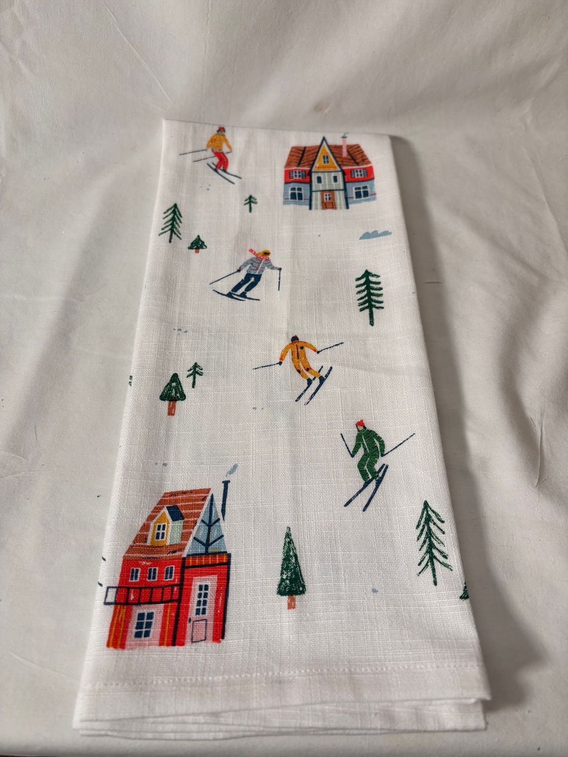 Printed Ski Ya Later Tea Towel Printed Ski Ya Later Tea Towel