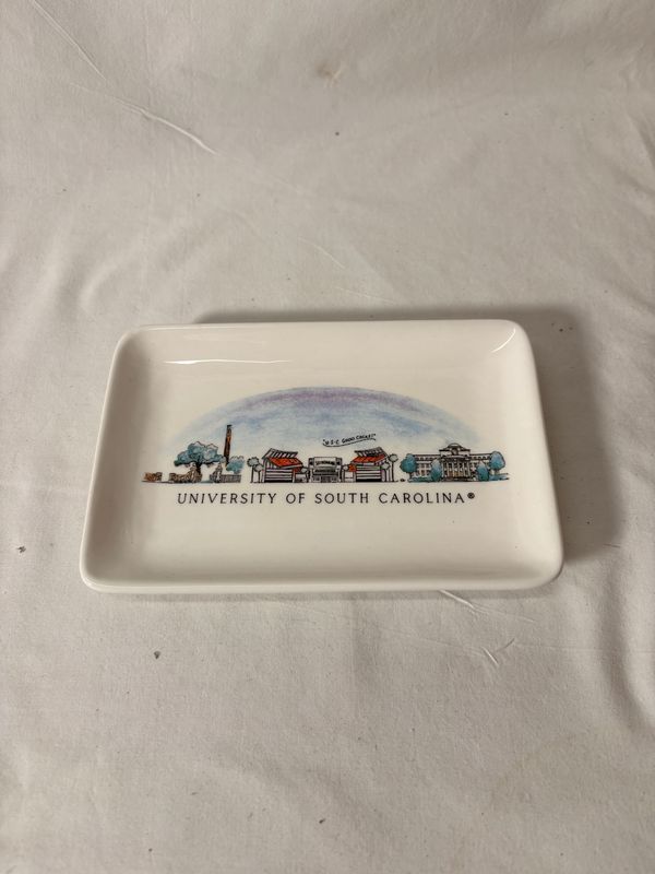South Carolina Skyline Ceramic Trinket Tray