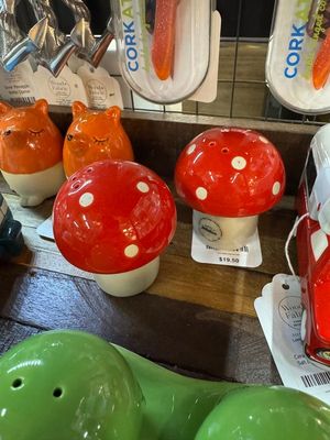 Toadstool Salt &amp; Pepper Shakers