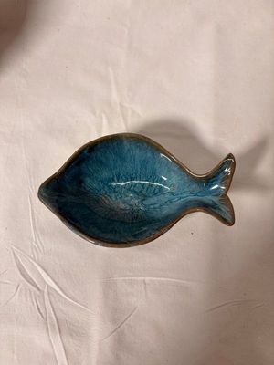 Ceramic Fish Snack Dish