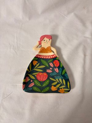 Reyna Trinket Tray - Pink Hair