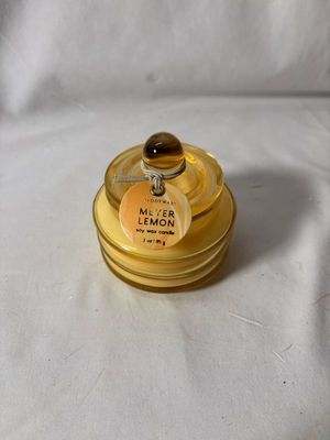 Meyer Lemon Soy Wax Candle in Glass Jar 3oz