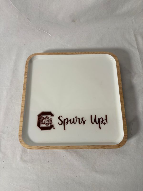 USC Spirit Mango Wood Tray Sm