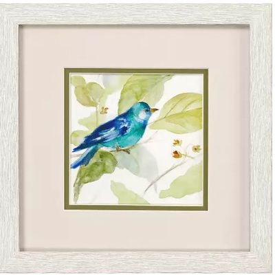 Blue Bird on Branch I  11x11