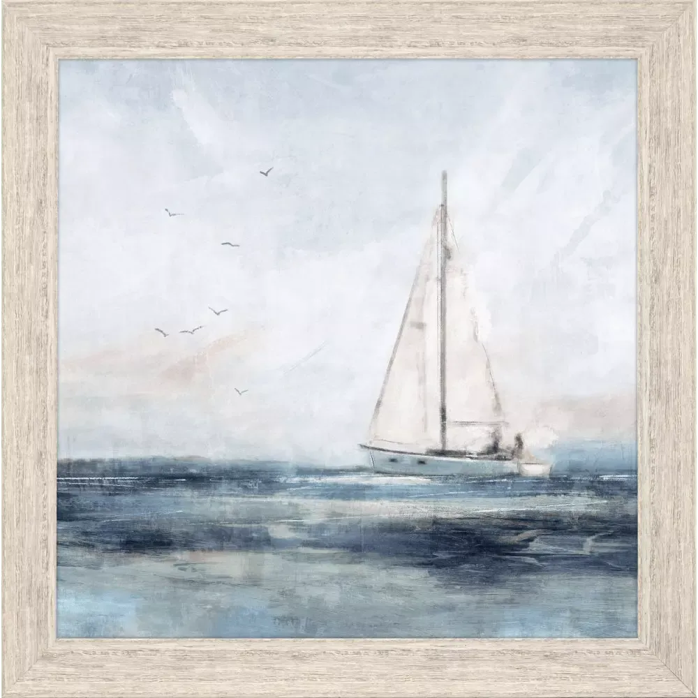Blue Sailing I - 28 x 28