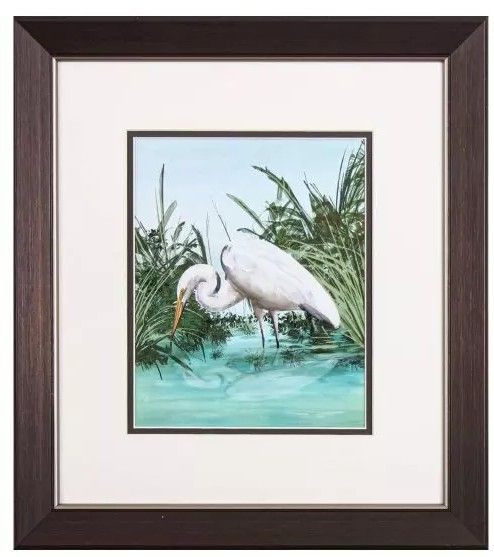 Blue Lake Heron II  18x16