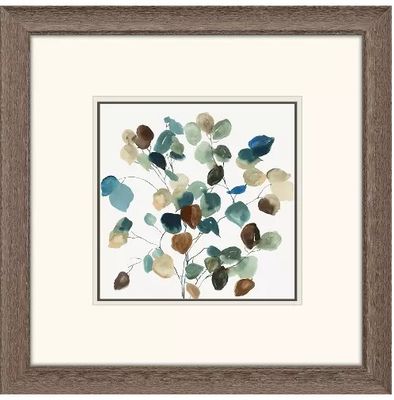 Blue Leaves Branch I 23x23 Blue Leaves Branch I 23x23