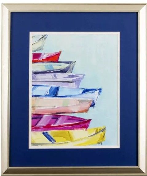 Floating Boats II - 18 x 21 Floating Boats II - 18 x 21