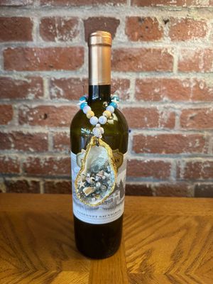 Oyster Shell BC - Hand Painted - Beach Treasures II