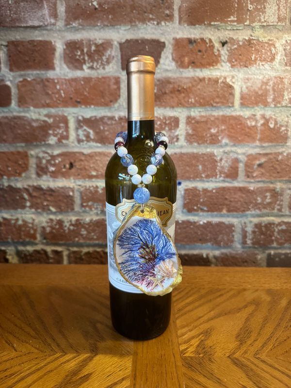 Oyster Shell BC - Hand Painted - Beach Treasures I Oyster Shell BC - Hand Painted - Beach Treasures I