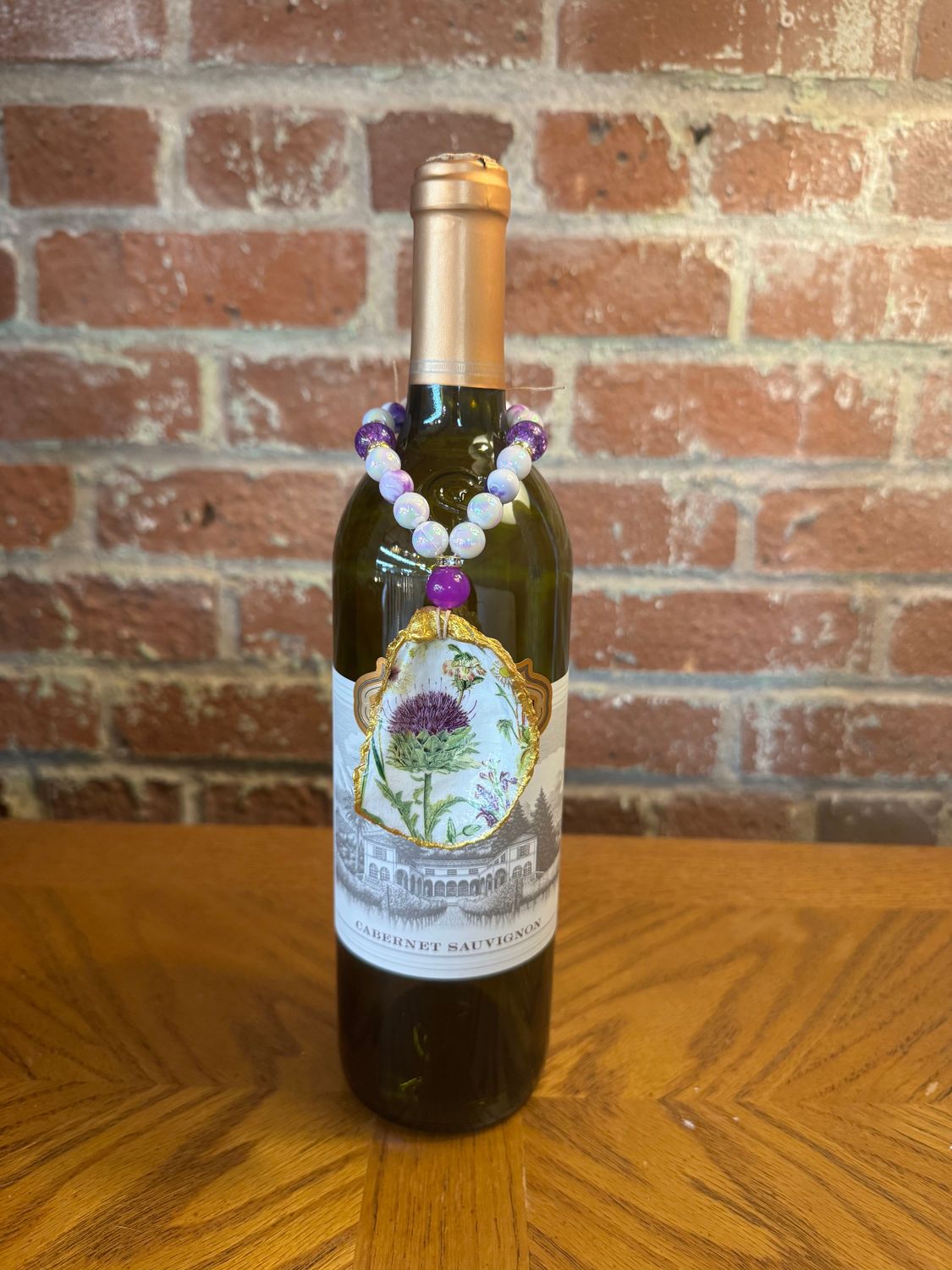 Oyster Shell BC - Purple Floral I