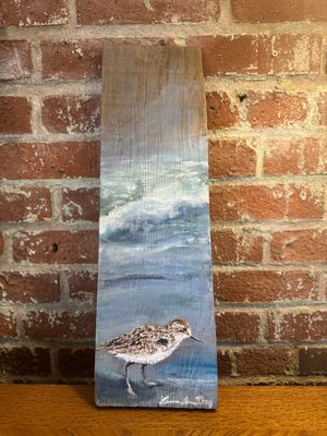 Repurposed Wood - Sandpiper - 6" x 19.5"T