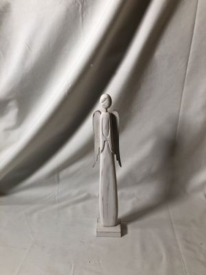 Wooden White Angel Sm
