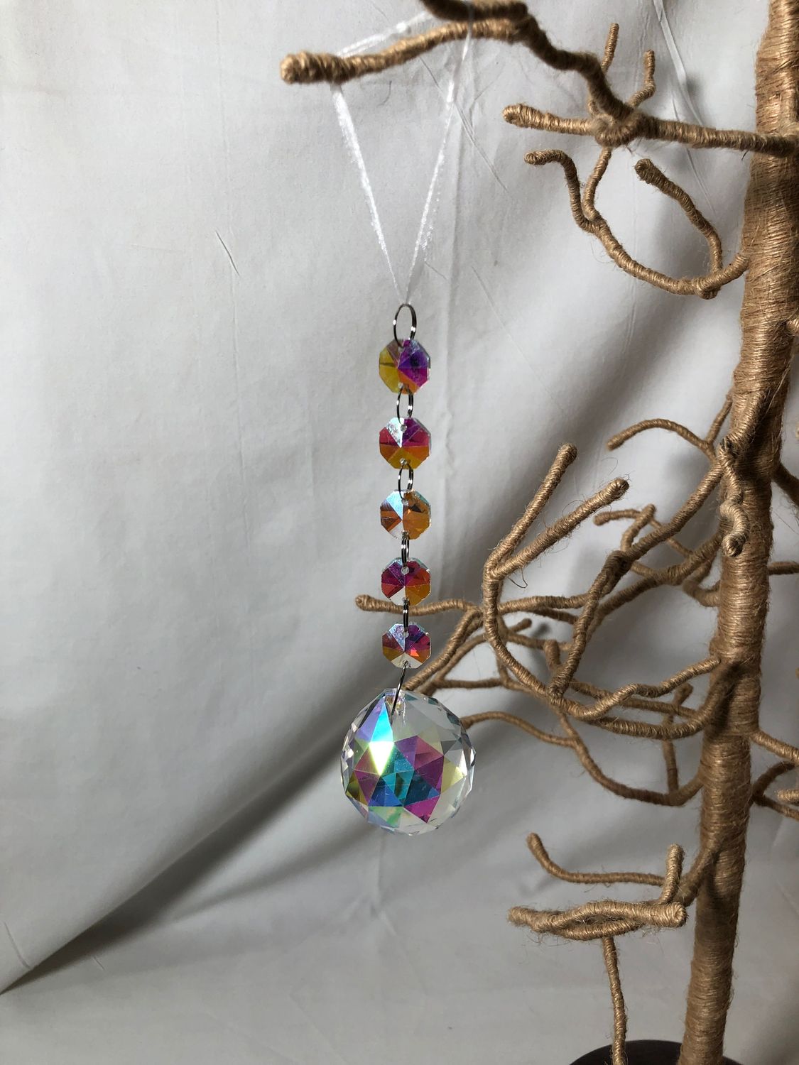 Iridescent Round Ornament