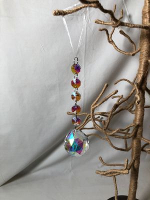 Iridescent Round Ornament