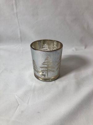 Frost Tree Votive Holder Sm