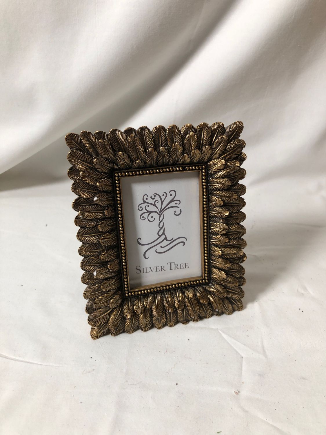 Gold Feather Frame 3.5 x 2.5