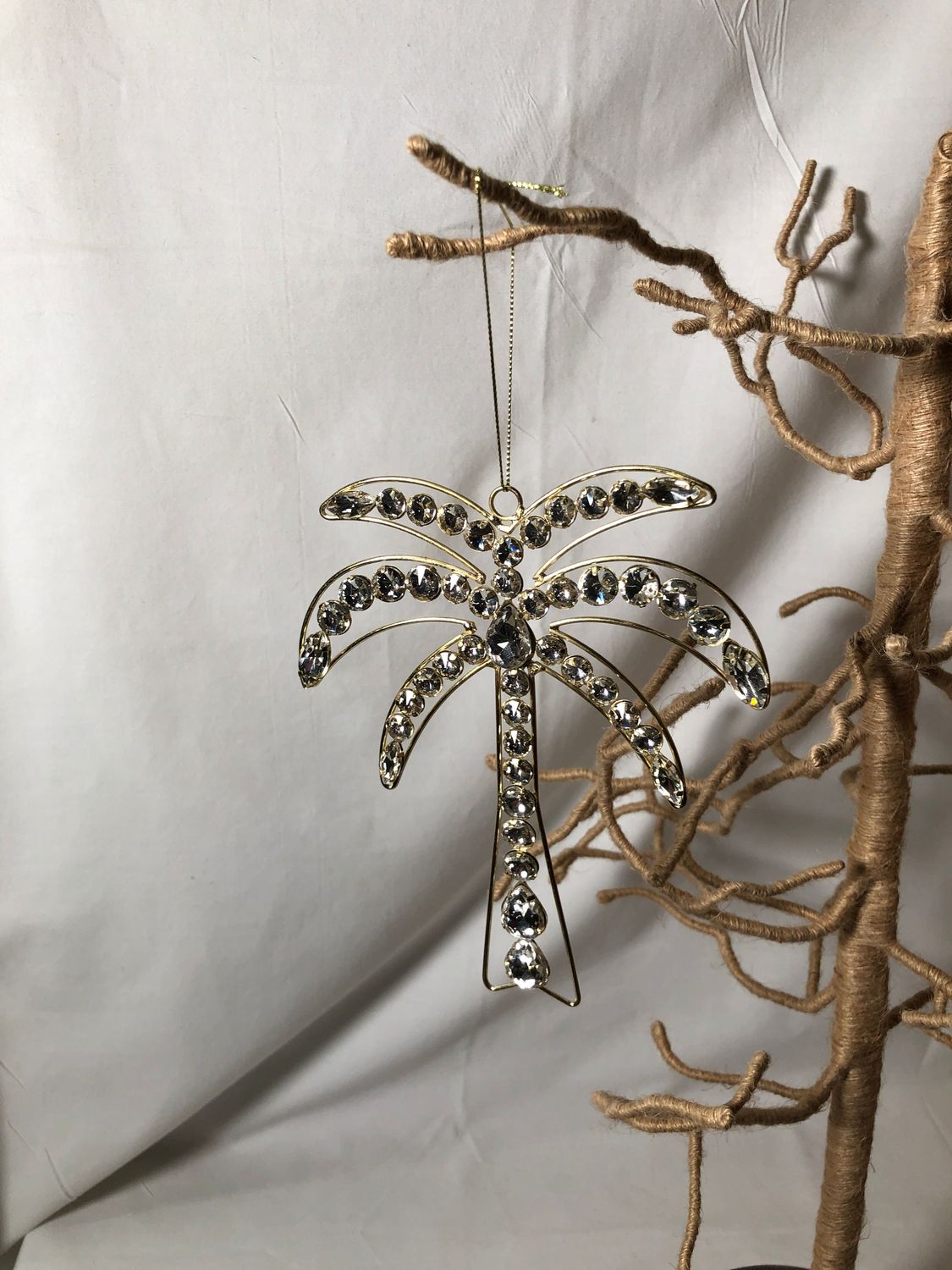 Beaded Palm Tree Ornament