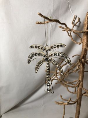 Beaded Palm Tree Ornament