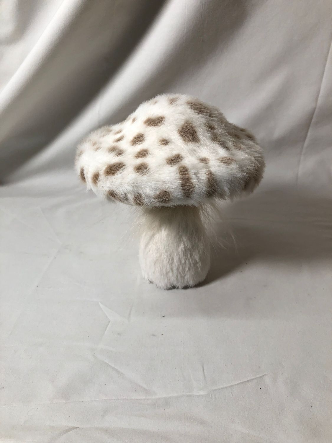 Spotted Furry Mushroom Lg Spotted Furry Mushroom Lg