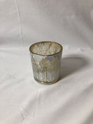 Gold Tree Votive Holder Sm