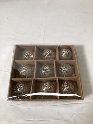 S/9 Circle Ball Star Ornaments