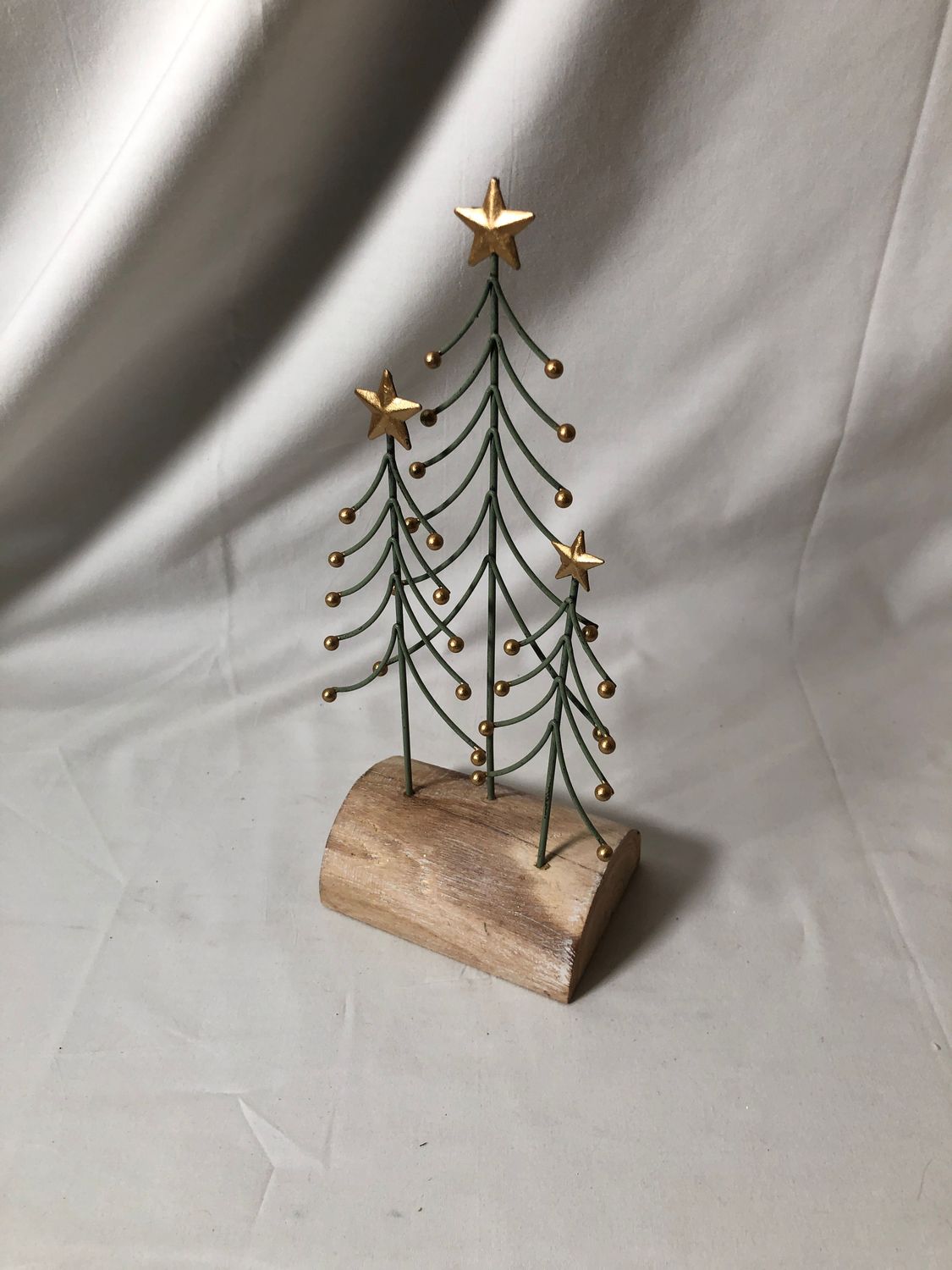 Metal Tree Trio Green Sm Metal Tree Trio Green Sm