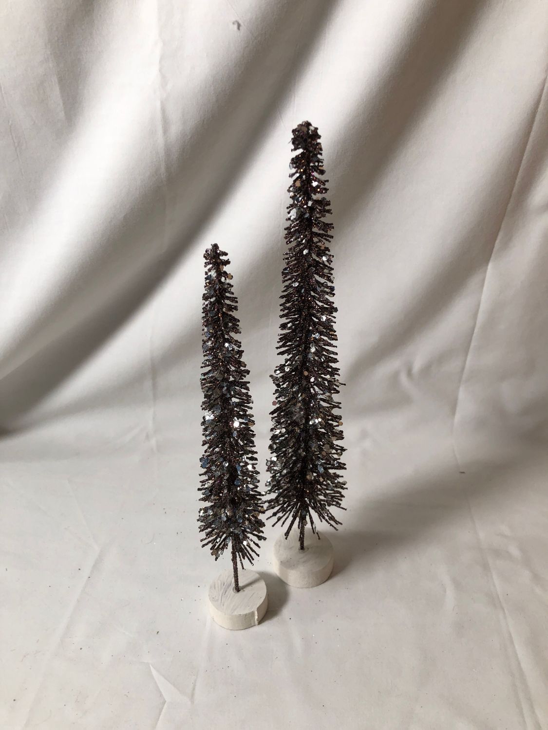 S/2 Mini Slim Twig Bronze Trees S/2 Mini Slim Twig Bronze Trees