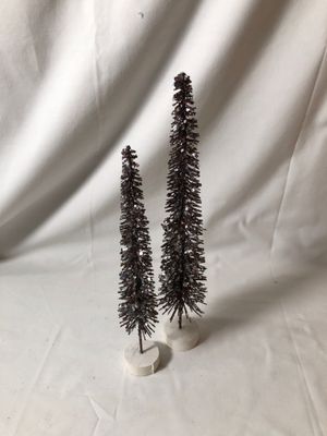 S/2 Mini Slim Twig Bronze Trees S/2 Mini Slim Twig Bronze Trees
